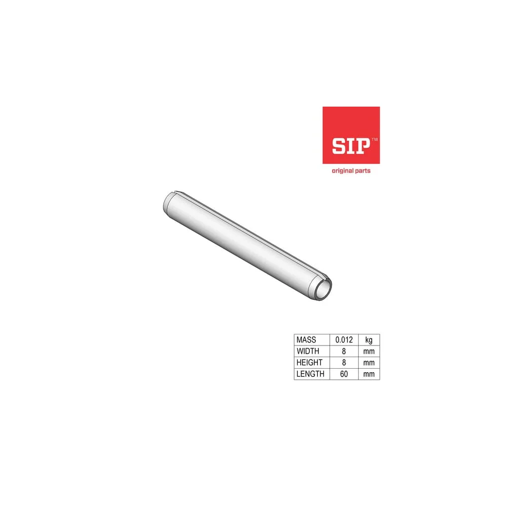 Tension pin 10x50 DACROMET /ISO 8752