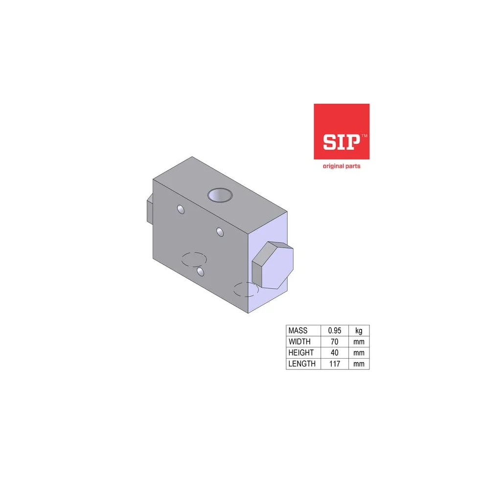 Divizor debit hidraulic, V1023 (DFL 10-20)