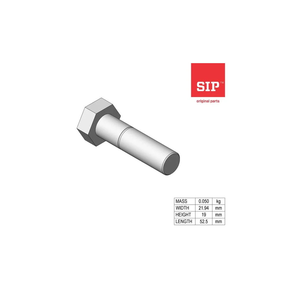 Șurub M12x 45- 10.9 zn /ISO 4014