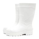 Cizme de iarnă, ușoare, model Wellingtons, albe – fotografia 1