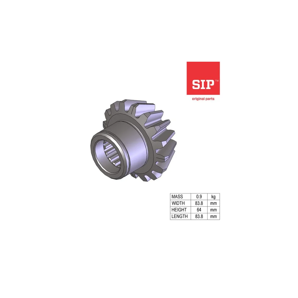 Pinion conic 1-16/5