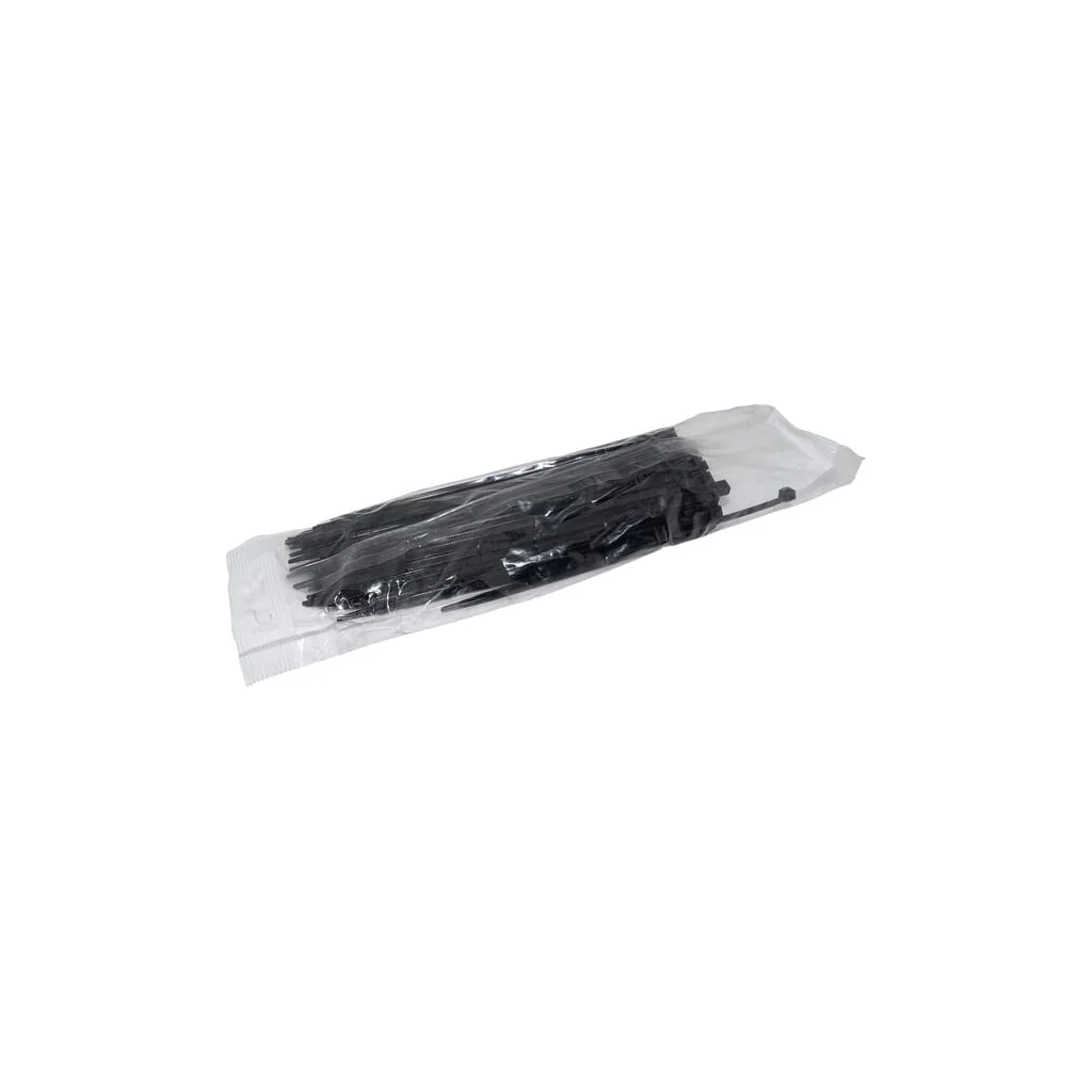 Colier autoblocant negru 204x4,8mm