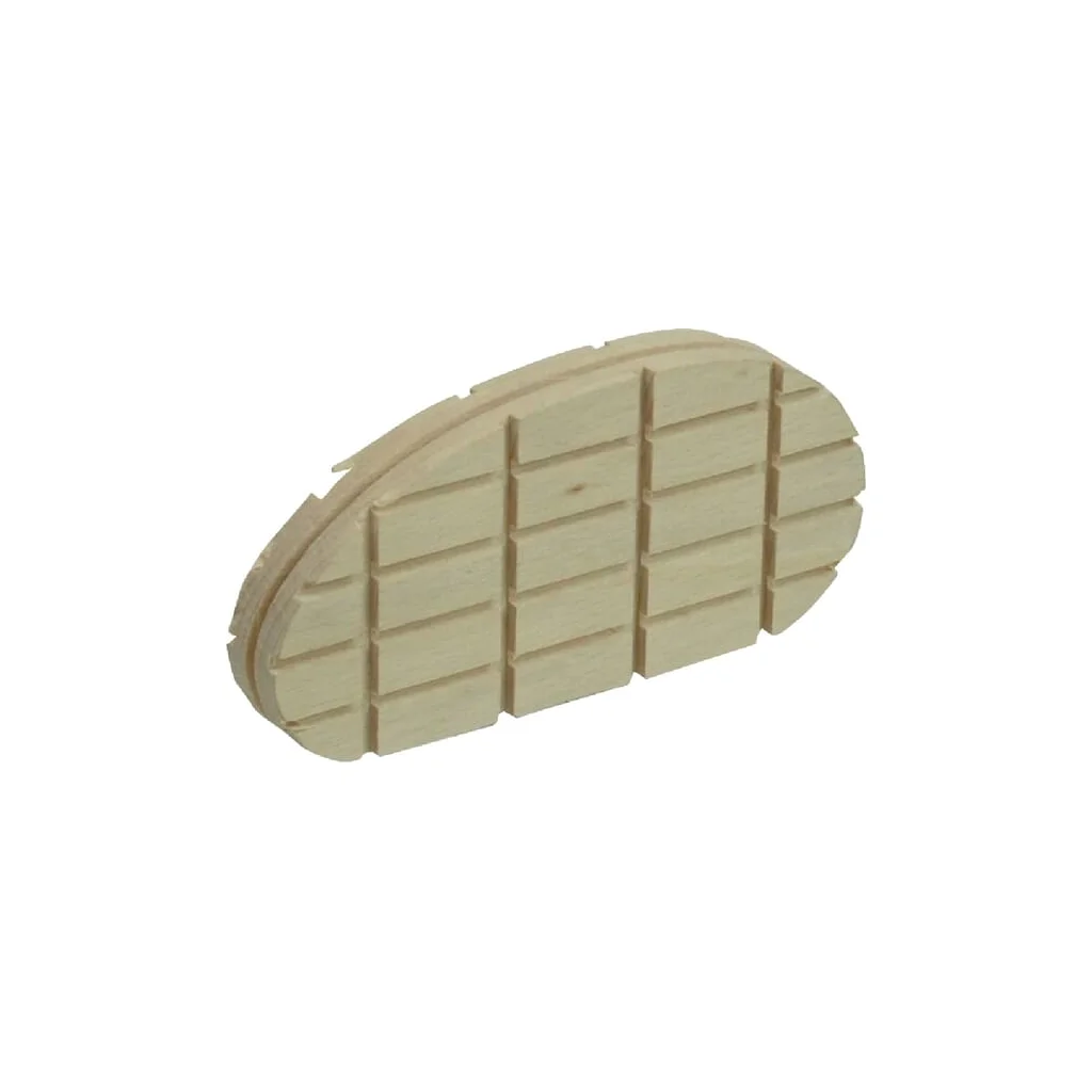 Bloc de lemn, plat