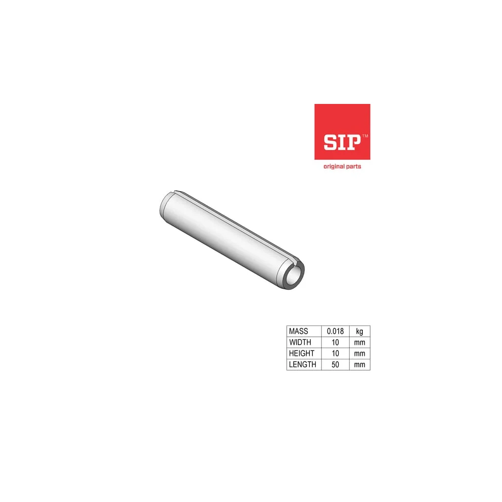 Știft elastic 10x50mm
