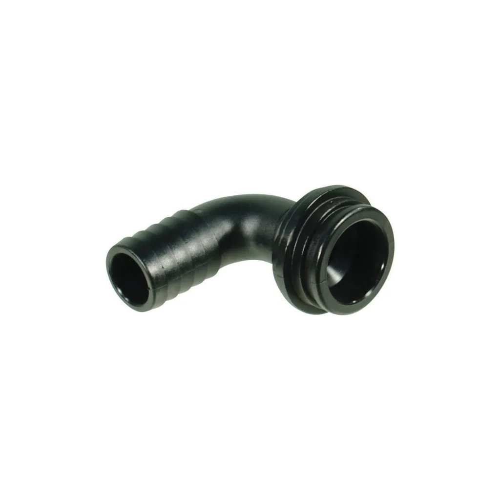Racord furtun cu ștuț 25cm cot 90°