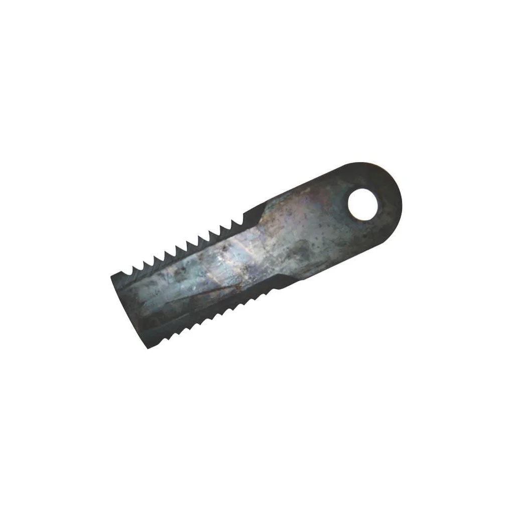 Cuțit rotativ tocător zimțat 170x50x5mm diametru 18mm