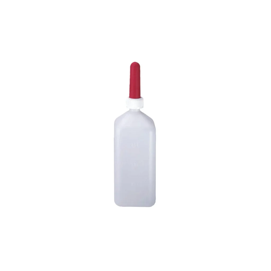 Bidon cu tetină pentru adăpat viţei, 2 l