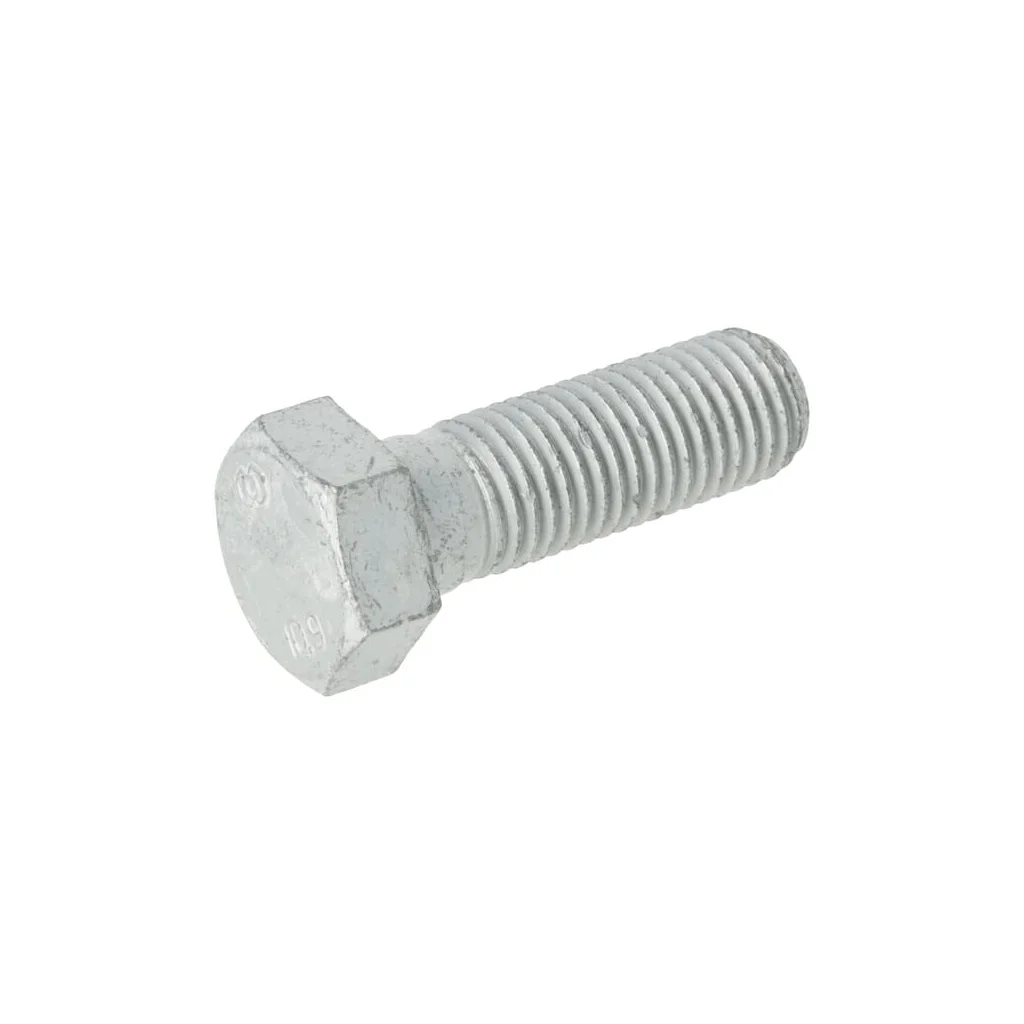 Șurub hexagonal M20x60-10.9-DIN 931-BK55
