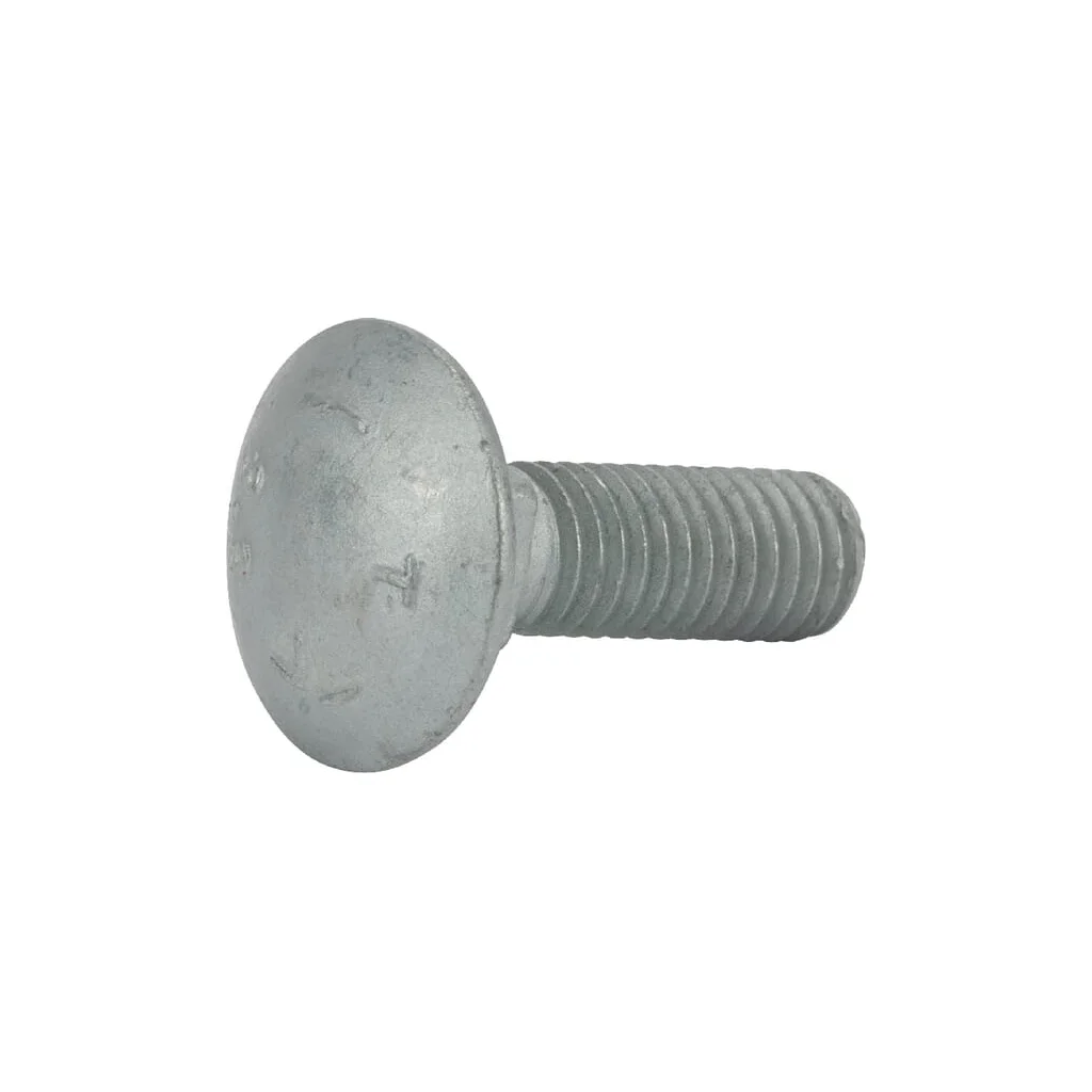 Șurub cap semirotund M8x25 grupa 8.8 Zn DIN603