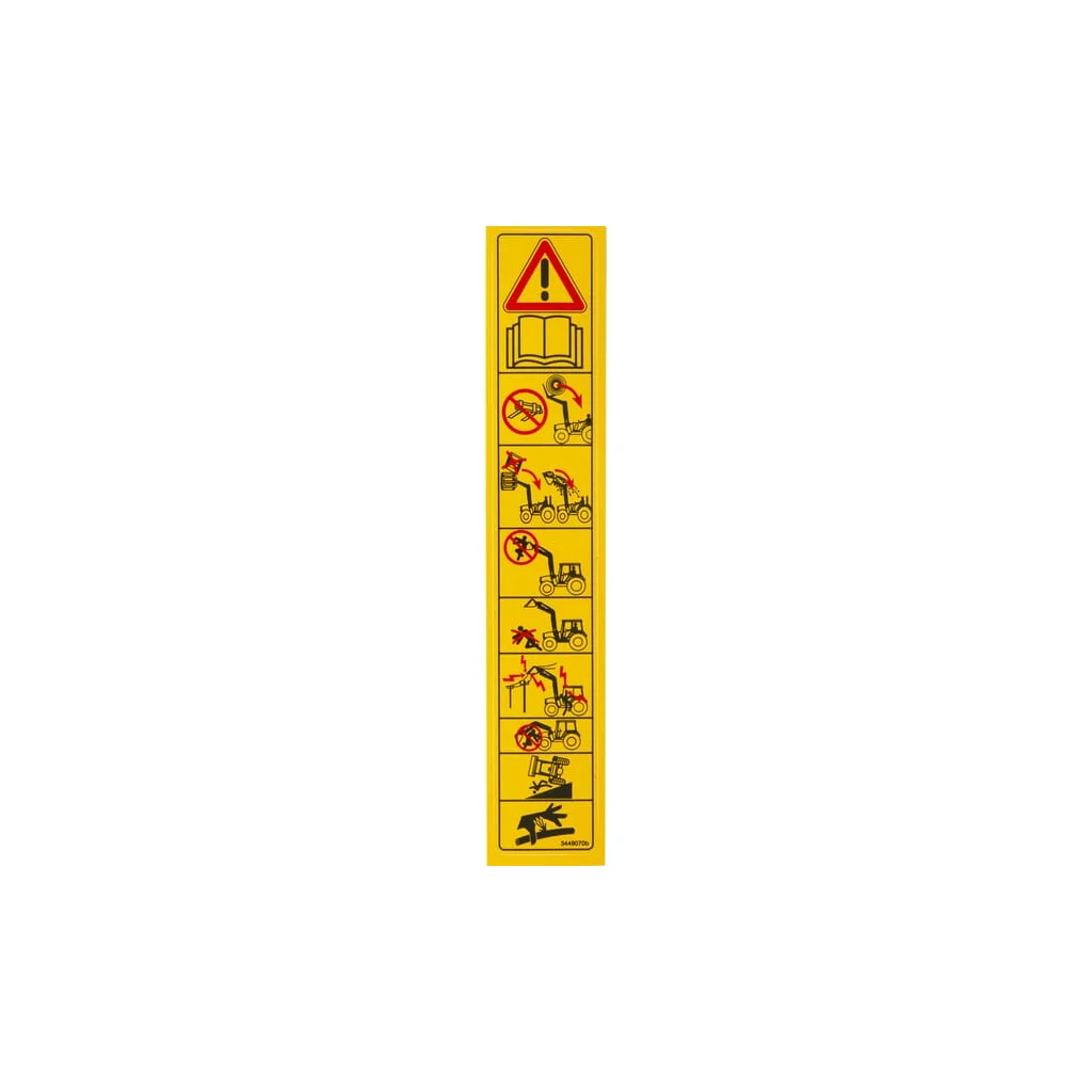 Autocolant FL galben
