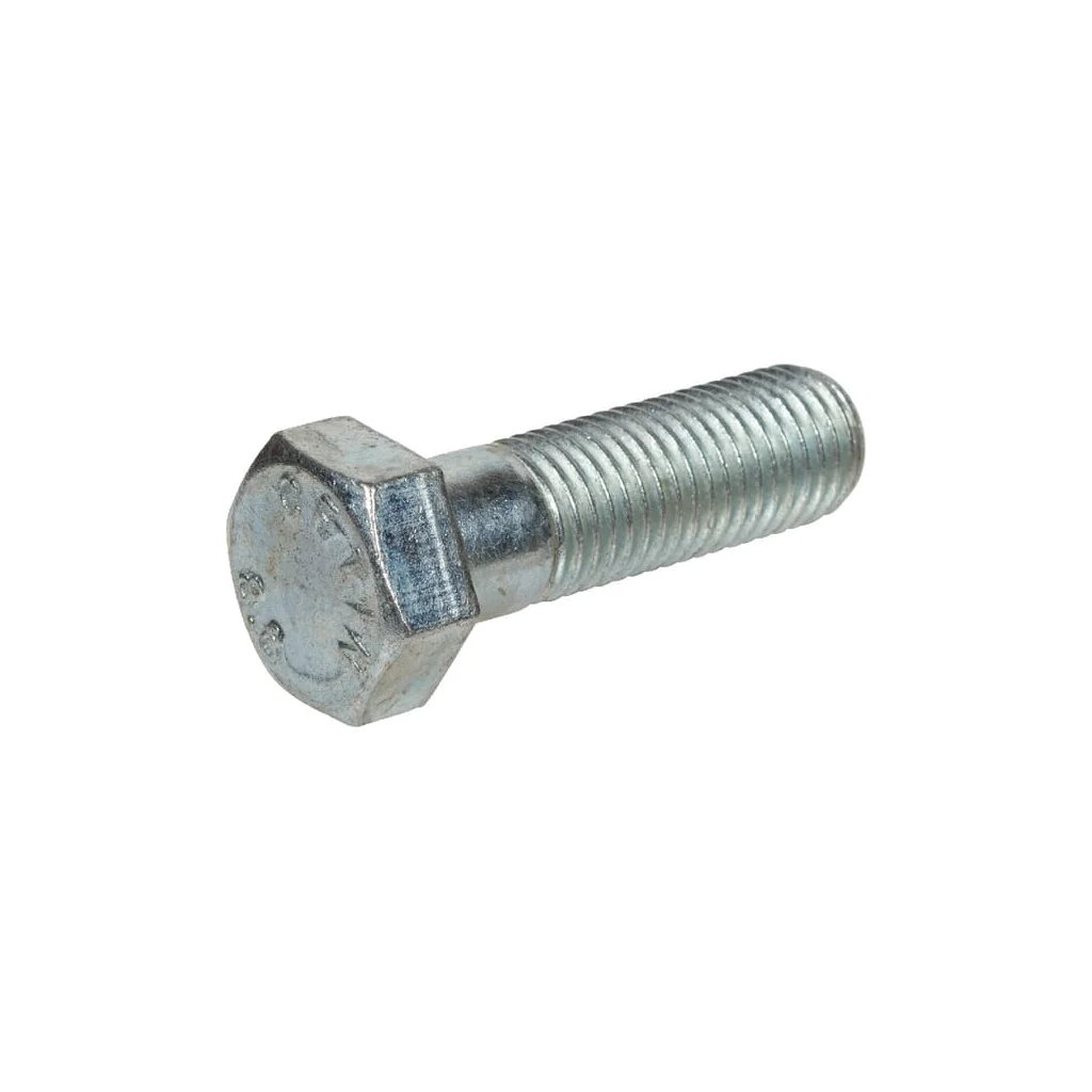 Șurub cap hexagonal DIN931 M20x65mm grupa 8.8 zincat