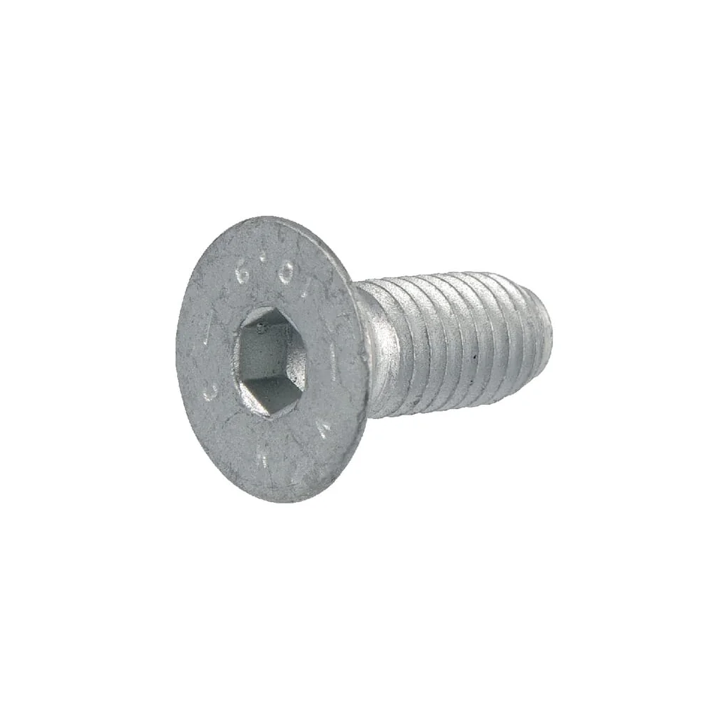 Șurub cap înecat orificiu hexagonal DIN7991 M8x20mm grupa 10.9 Lemken