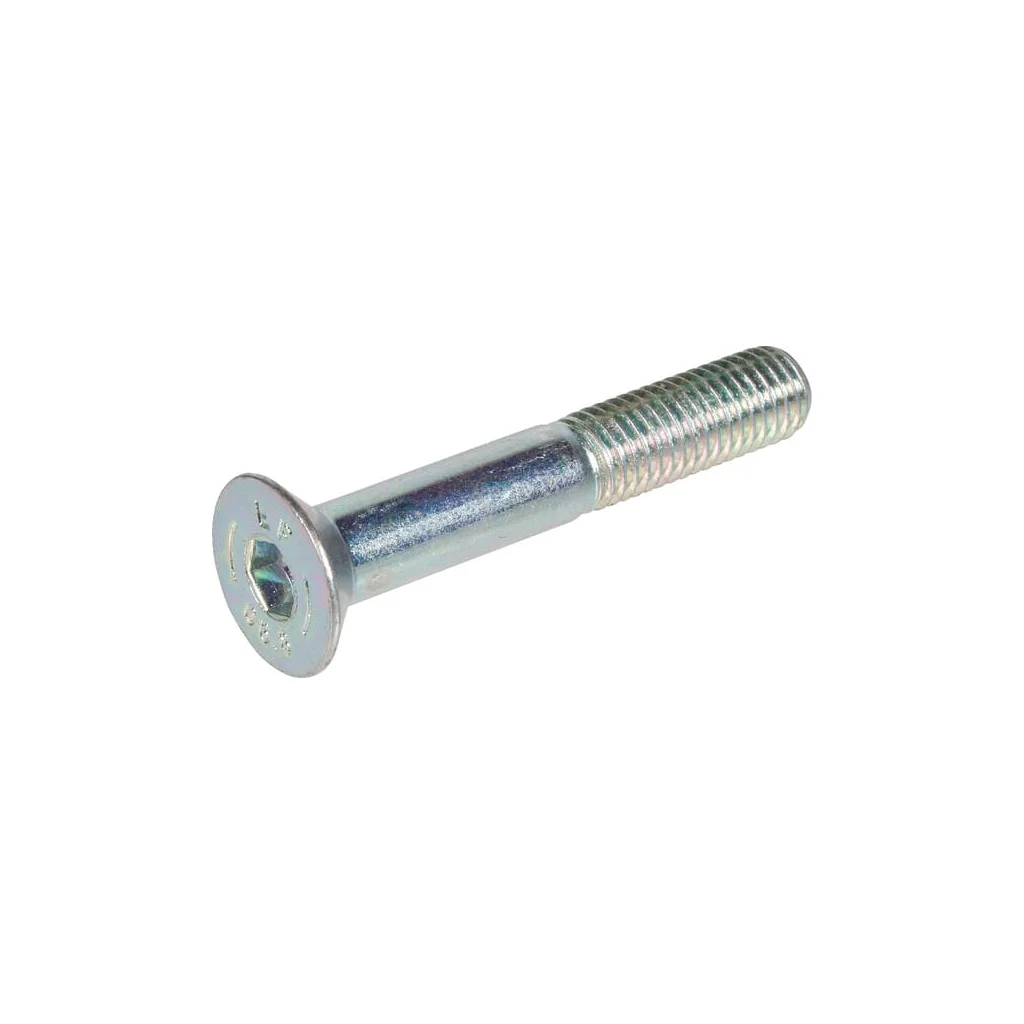 Șurub cap înecat orificiu hexagonal DIN7991A M12x75mm zinc grupa 8.8 Lemken