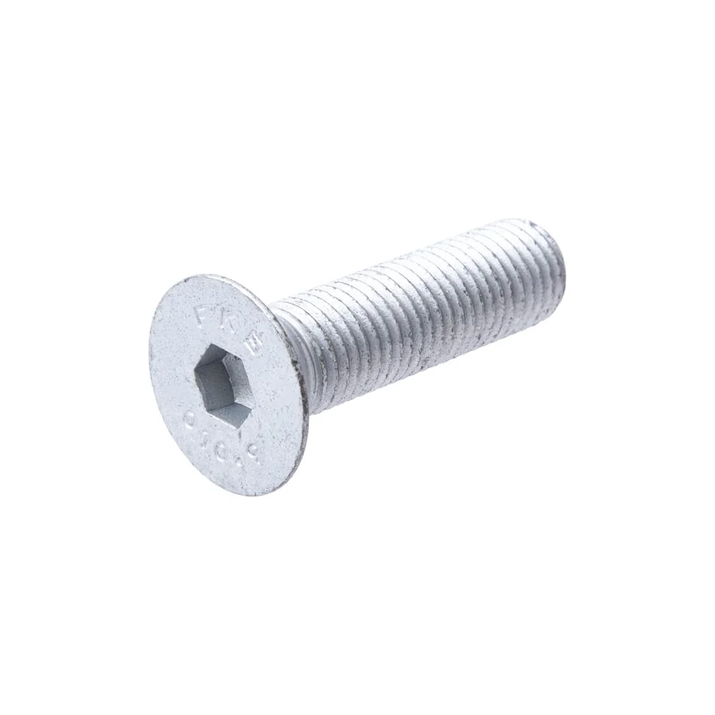 Șurub cap înecat M16x60 grupa 10.9 Zn