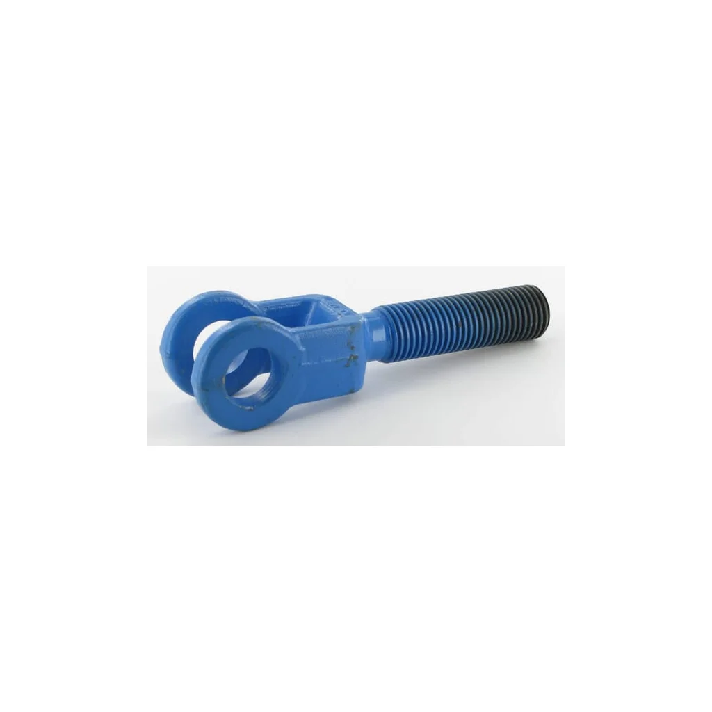 Tijă filetată cu furcă TR26x3x90/180 D25 Zn dreapta