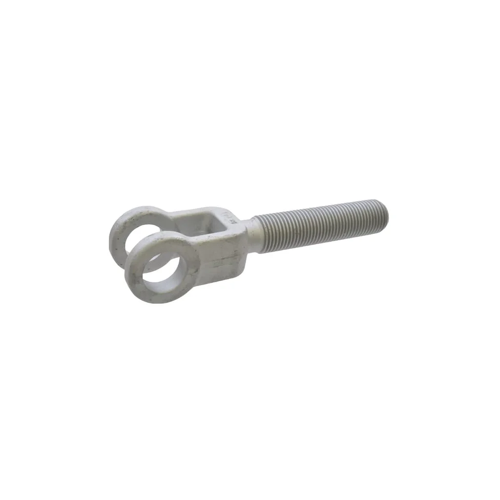 Tijă filetată cu furcă TR30x3x120/225 D30 Zn stânga