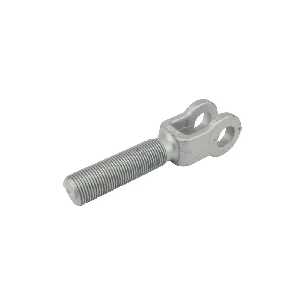 Tijă filetată cu furcă TR36x3x120/235 D30 Zn stânga