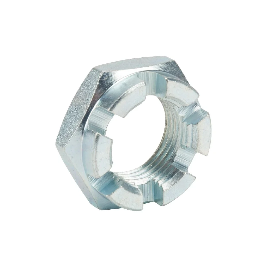 Piuliță hexagonală crenelată joasă DIN937 M24x2