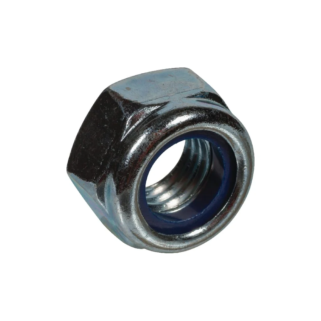 Piuliță hexagonală autoblocantă joasă cu inserție plastic DIN985 M12