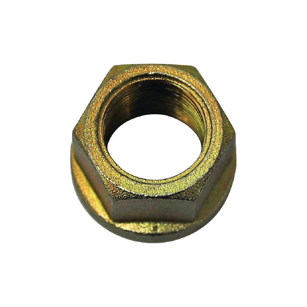 Piuliță hexagonală cu guler plat formă B pentru roată DIN74361B 18-10 Zn