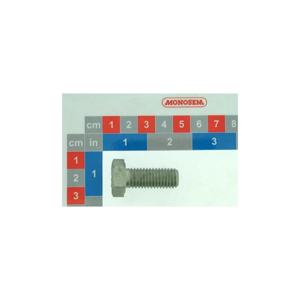 Șurub cu cap hexagonal DIN933 M12x30 oțel zincat