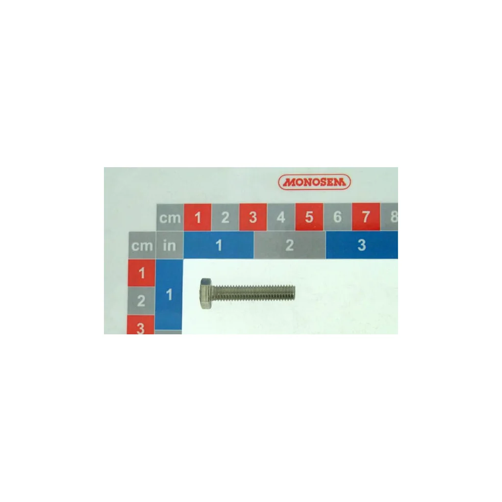 Șurub cu cap hexagonal DIN933 M6x30 oțel inoxidabil A2