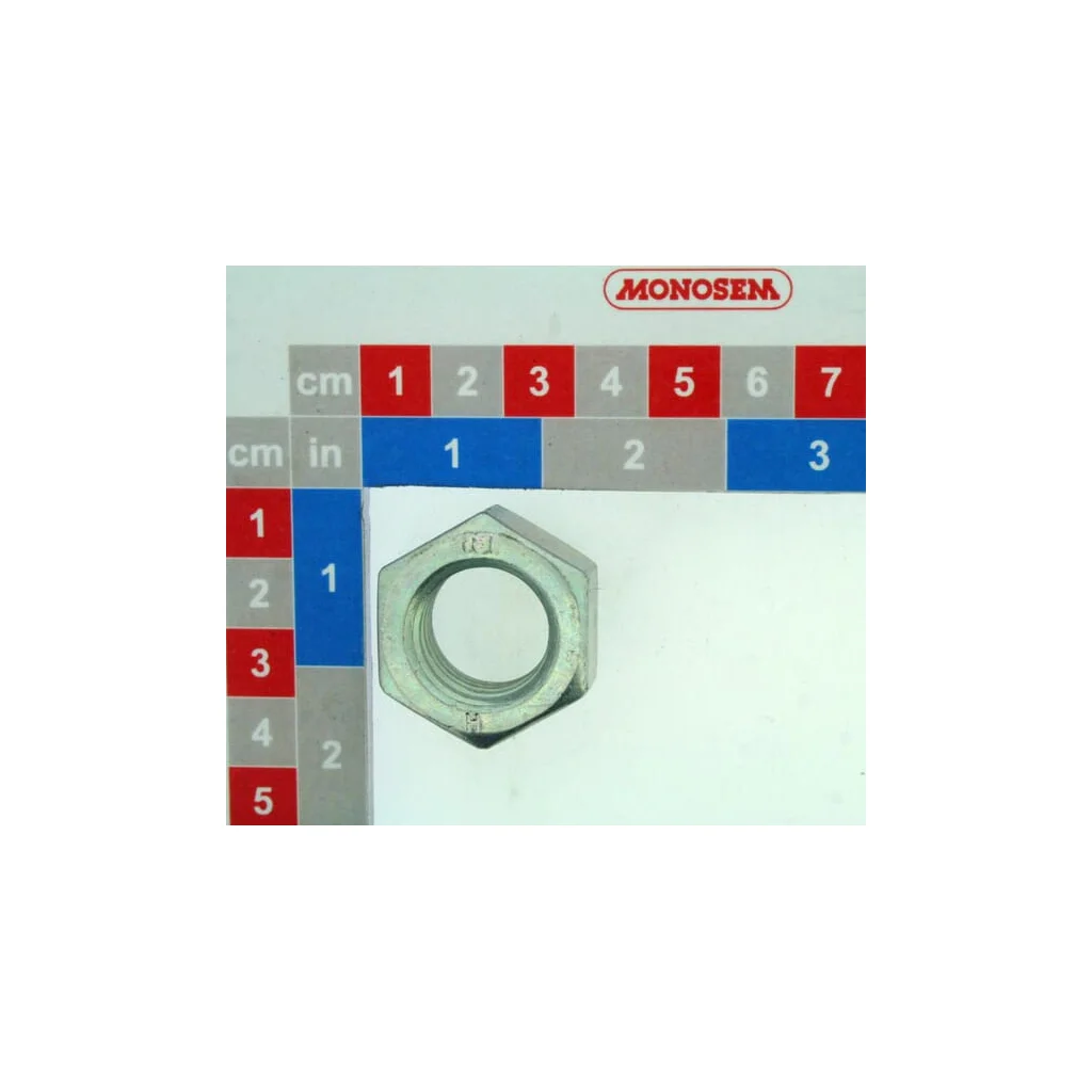 Piuliță hexagonală DIN934 M20x2.50 oțel zincată Clasa 8