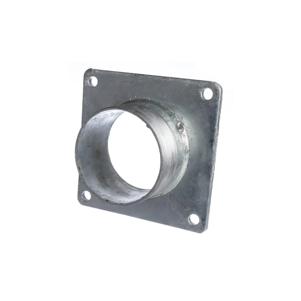 Flanșă pătrată 4" cu capăt filetat L=75mm