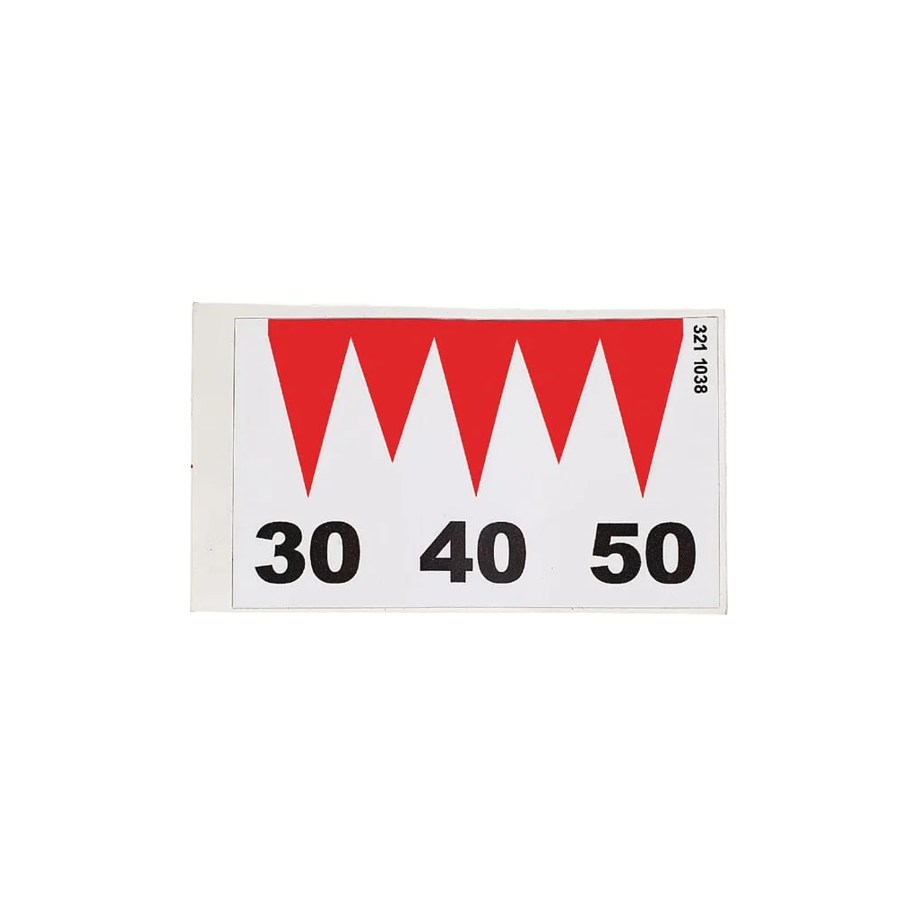 Etichetă Vari 30-50 dreapta