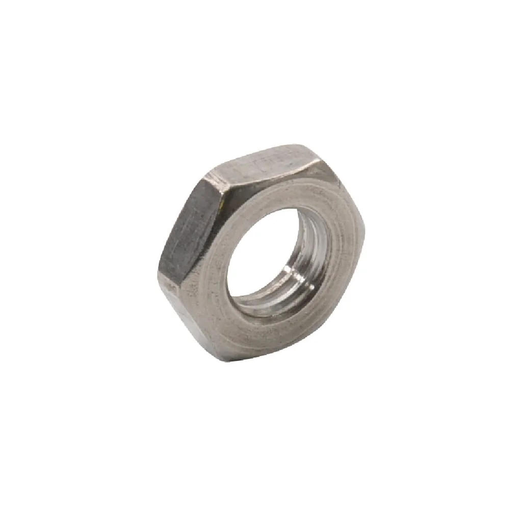 Piuliță hexagonală joasă DIN439 M10x1,00, oțel inoxidabil, A2
