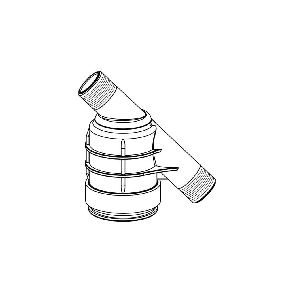Corp filtru inclinat 1"m