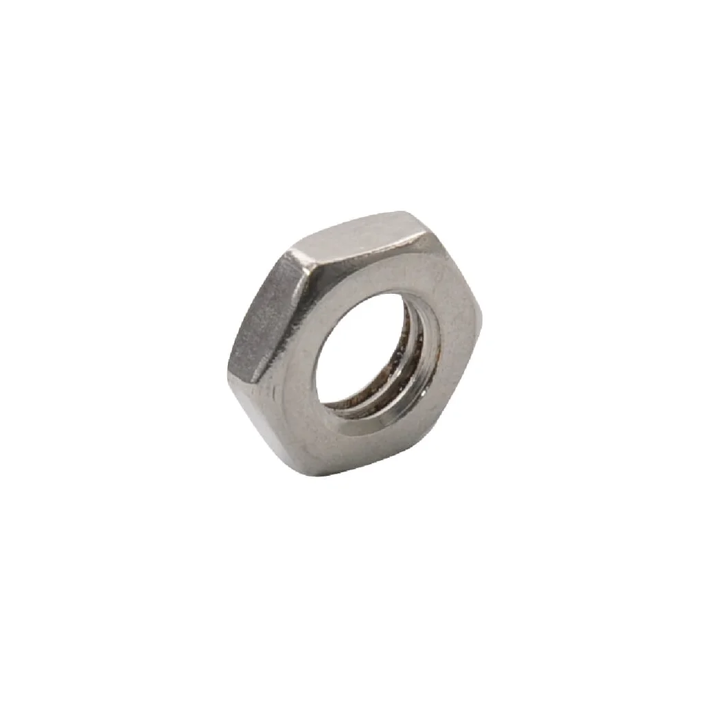 Piuliță hexagonală joasă DIN439 M6x1,00, oțel inoxidabil, A2