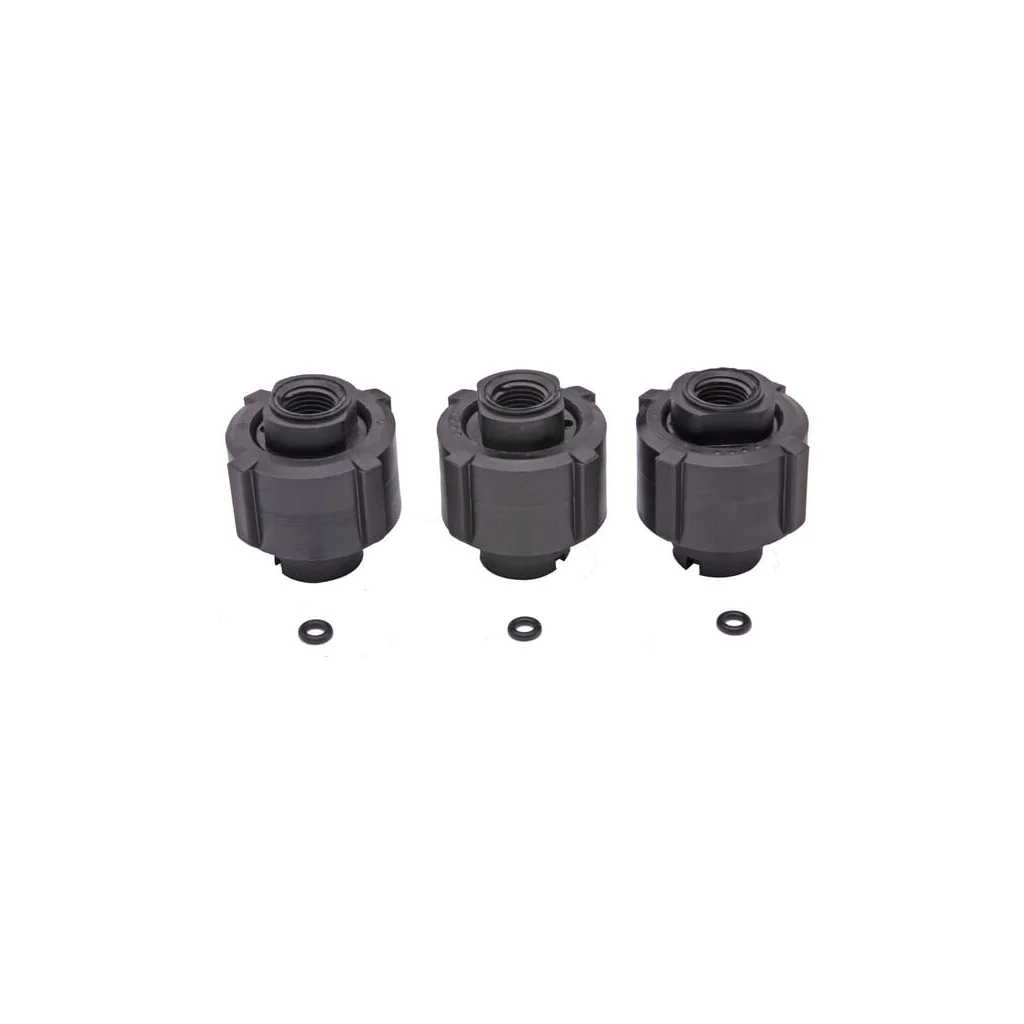 Bridă manometru 1/4", pachet de 3