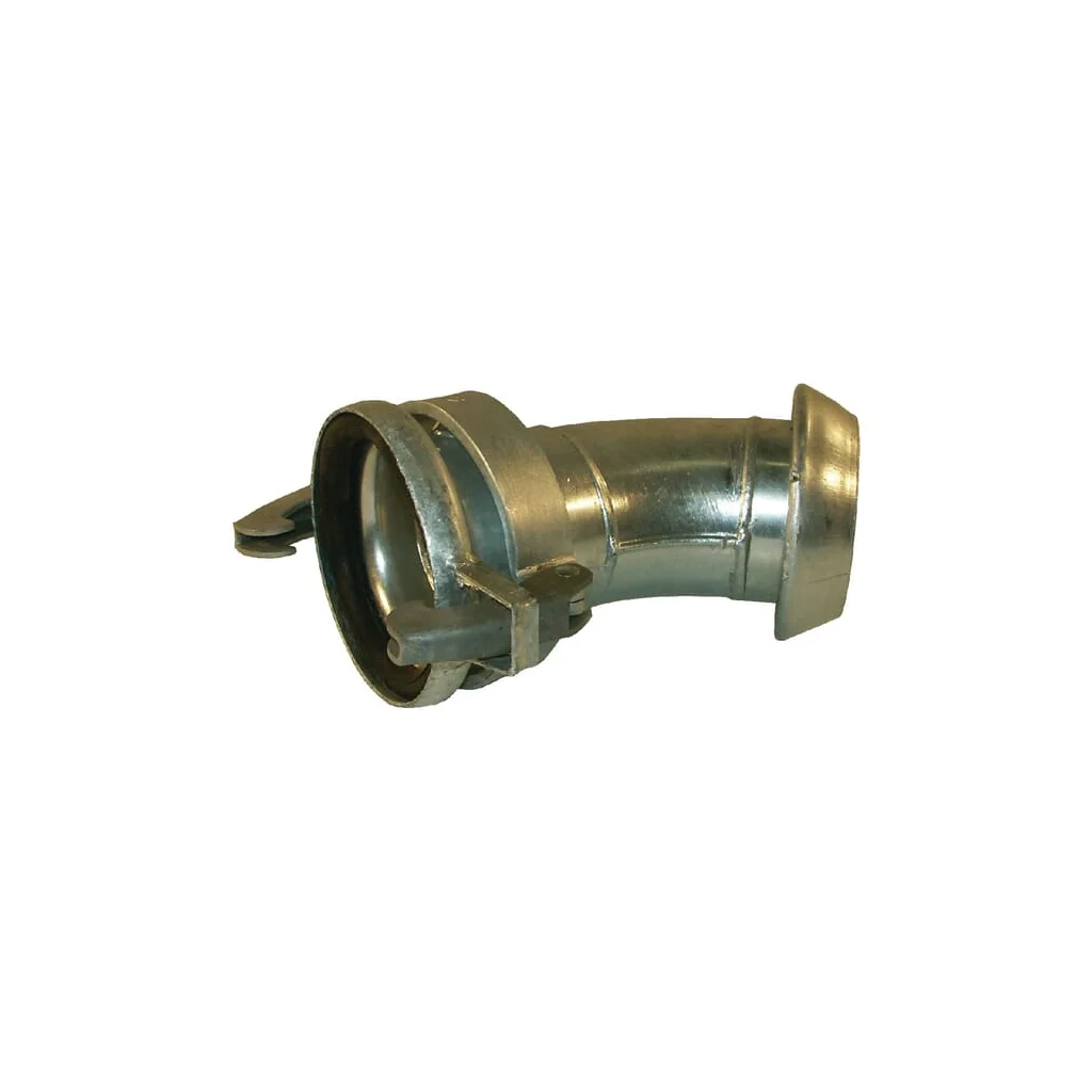 Cuplă tip Perrot mamă/tată 5" cu cot 45°