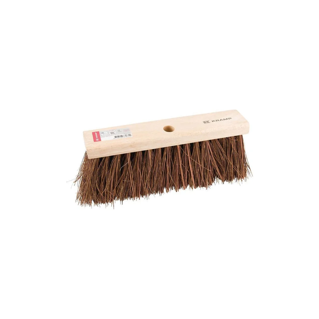 Mătură, fibră de palmier, 36cm, lemn FSC