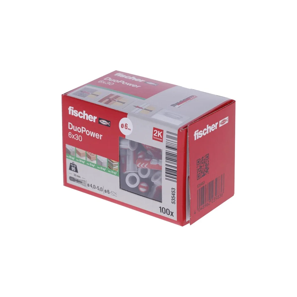 Plug Duopower 6x30 100 buc