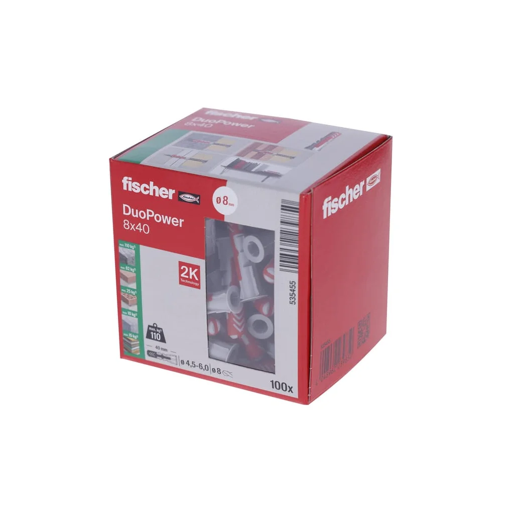 Plug Duopower 8x40 100 buc