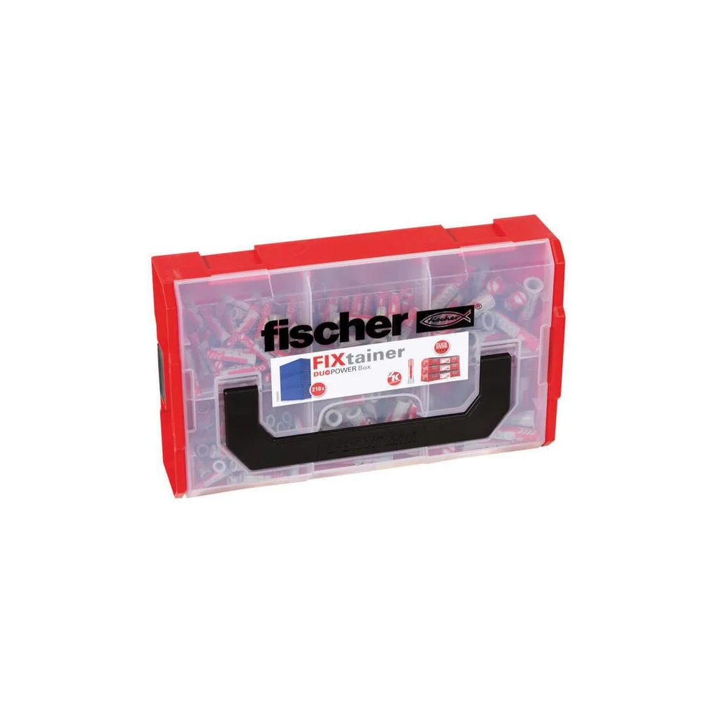 Asortiment de pluguri, Duopower FIXtainer 210 buc.