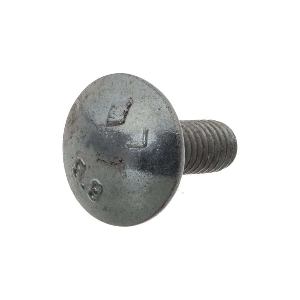 Șurub cap bombat torbant și piuliță M6x16 8.8