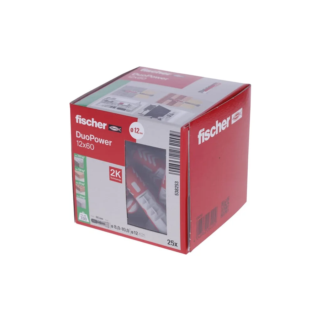 Plug Duopower 12x60 cutie 25 buc