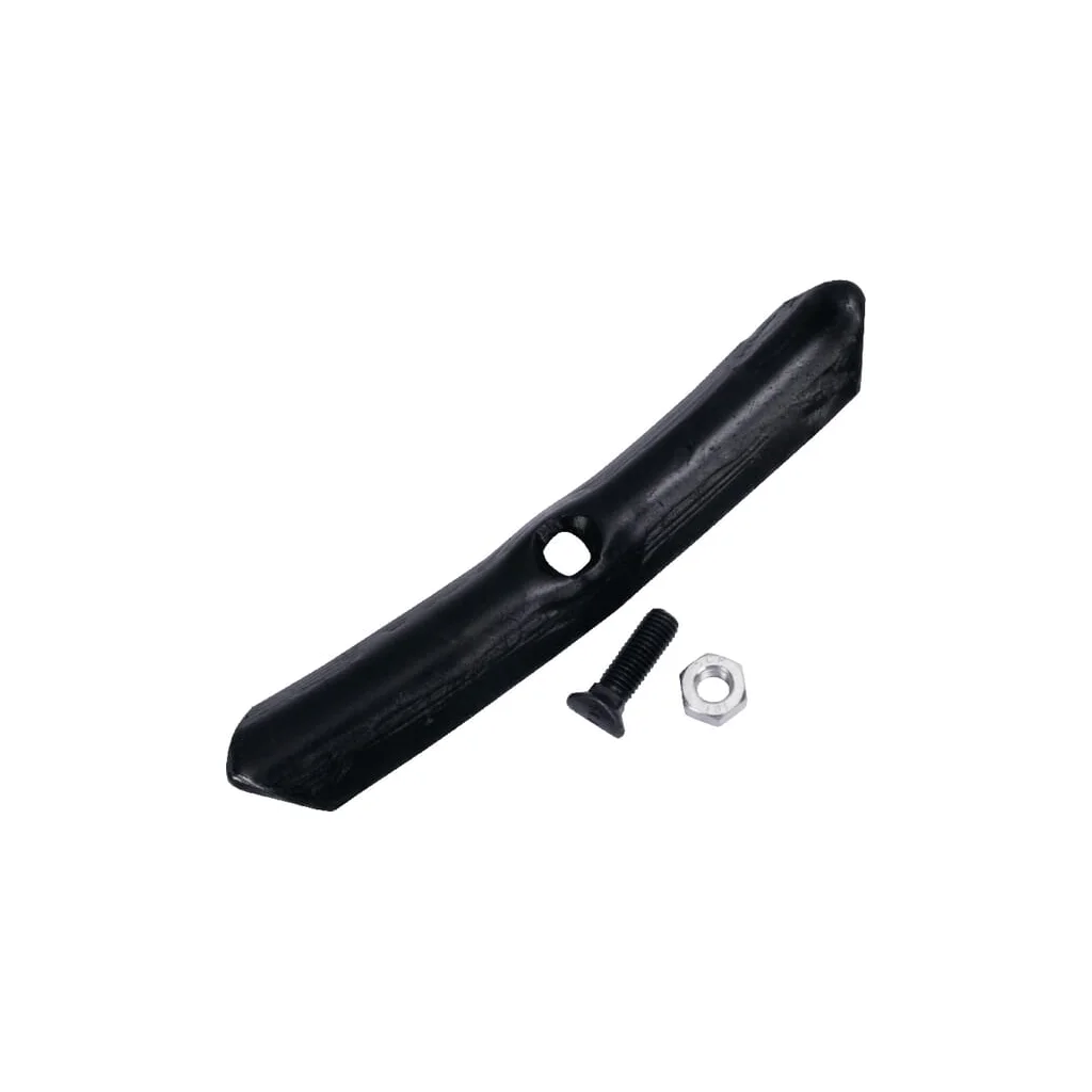 Brăzdar cultivator 210x37x6mm reversibil întărit curbat 1 orificiu