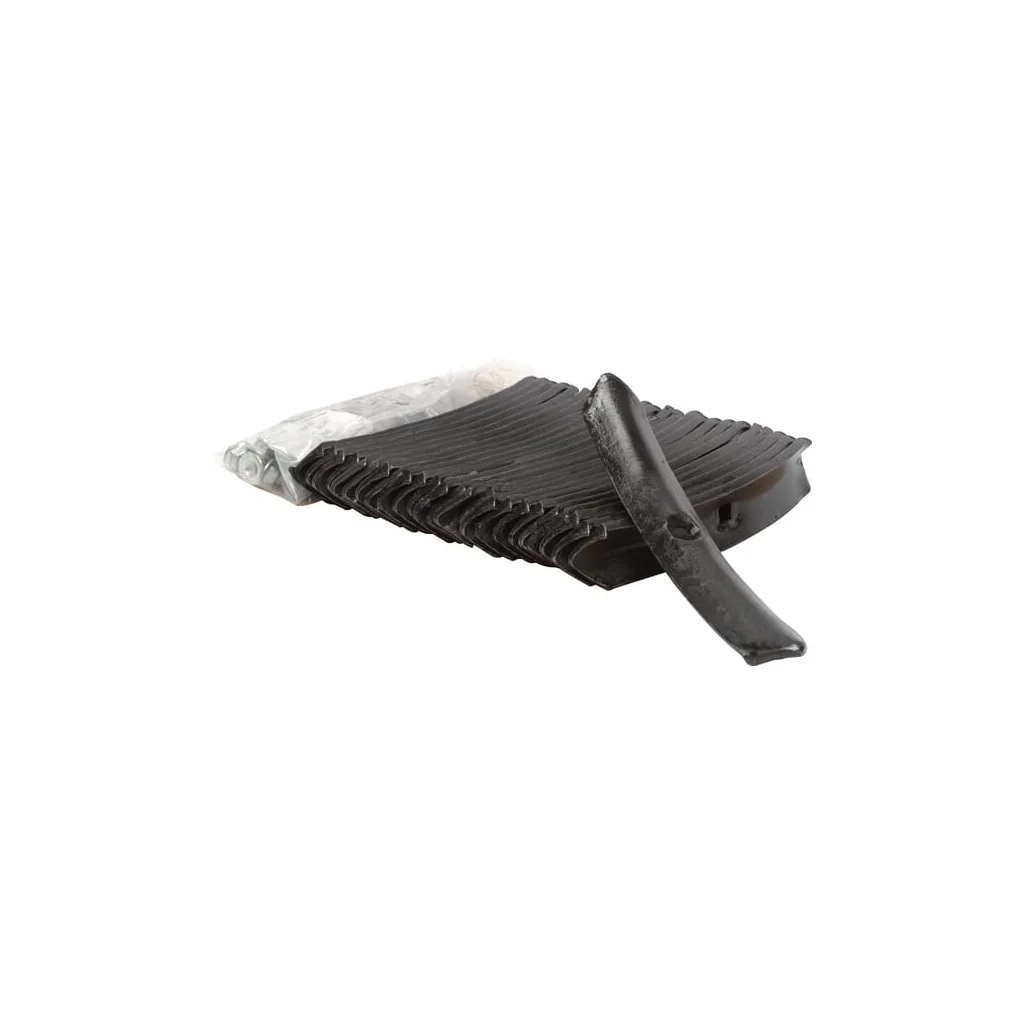 Brăzdar cultivator 220x40x6mm reversibil curbat 1 orificiu potrivit pentru Väderstad