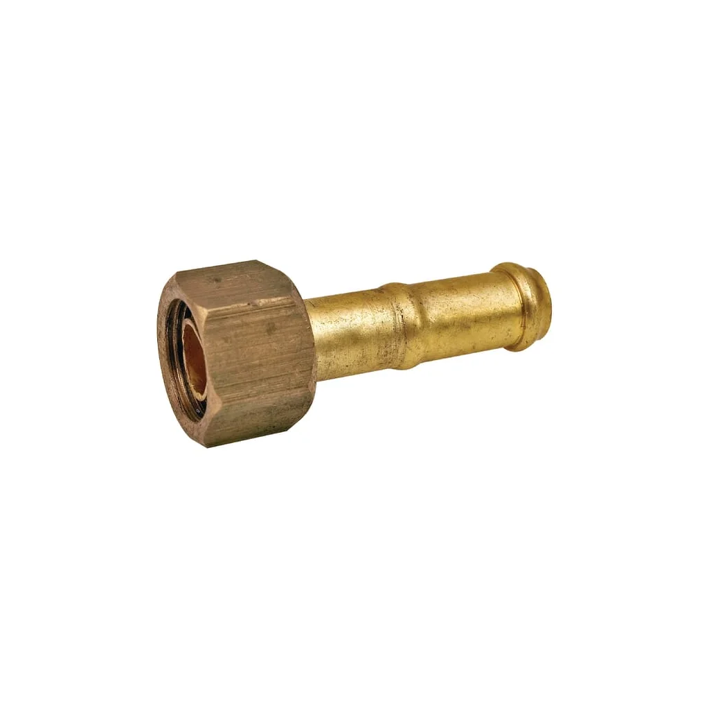 Racord pompă, drept, de alamă Ø 13 mm
