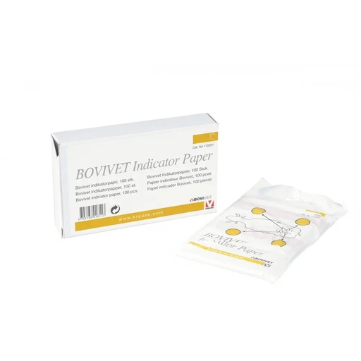 Hartie indicatoare mastita, 25 buc.