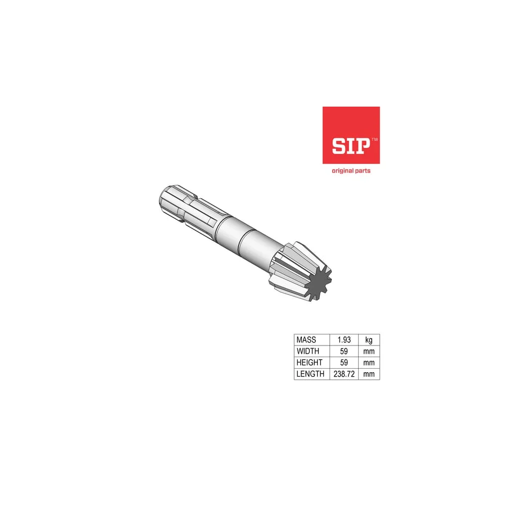 Pinion conic 10/4,8