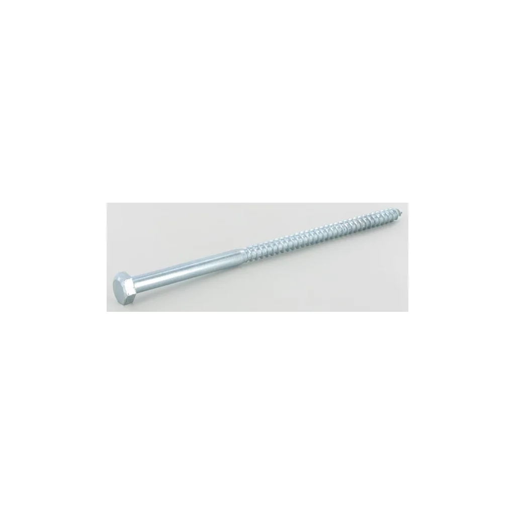 Șurub pentru lemn cap hexagonal DIN571 12x240mm oțel zincat grupa 4.6