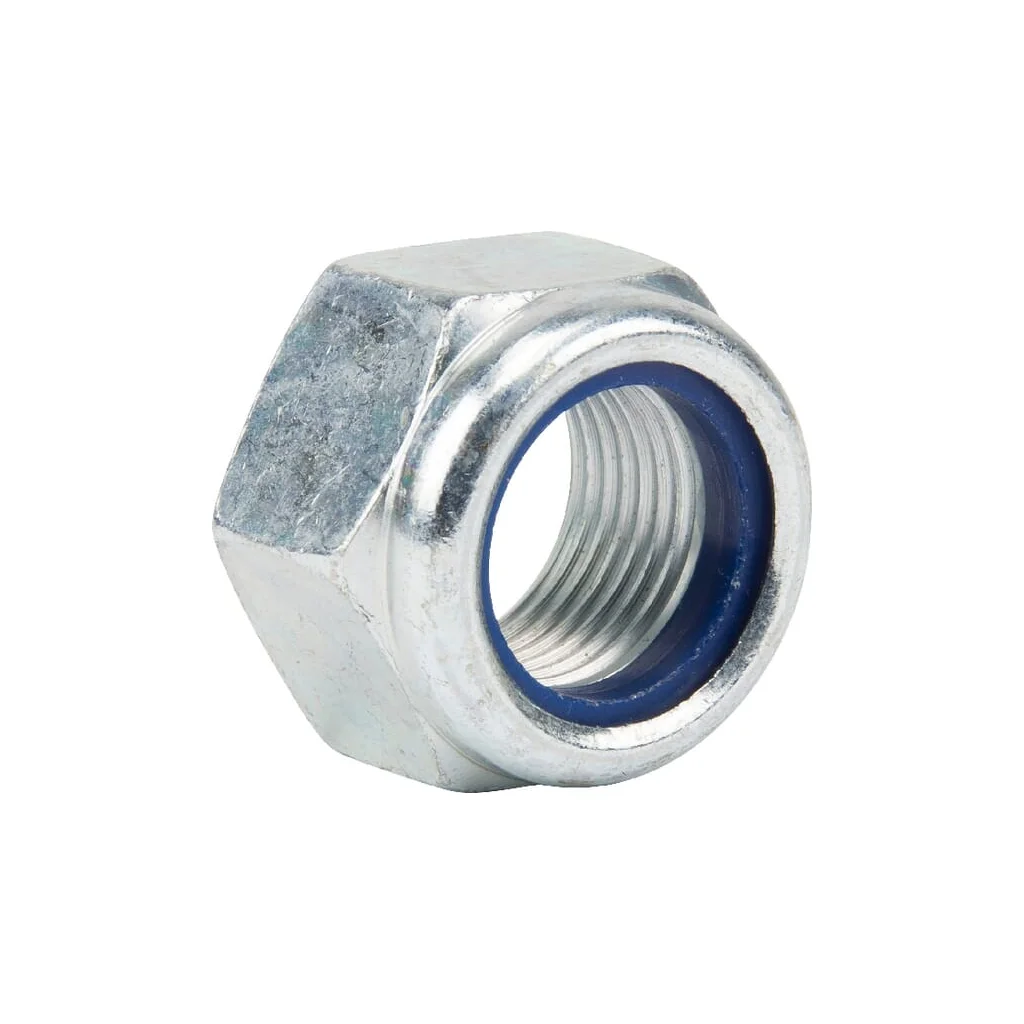 Piuliță hexagonală autoblocantă joasă cu inserție plastic DIN985 M24x2mm grupa 8