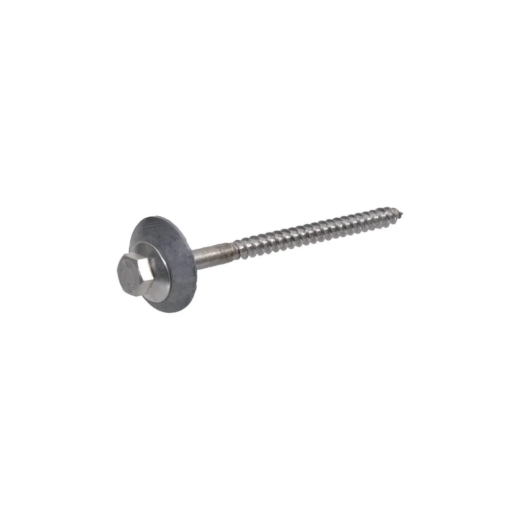 Șurub pentru lemn cap hexagonal DIN571 7x110mm oțel inoxidabil A2